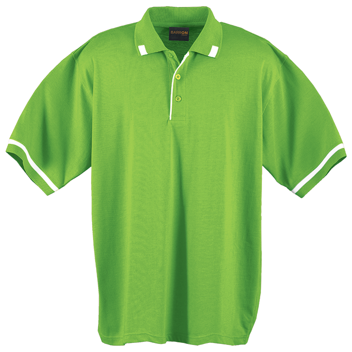 Mens Matrix Golfer Lime/White / SML / Regular - Golf Shirts