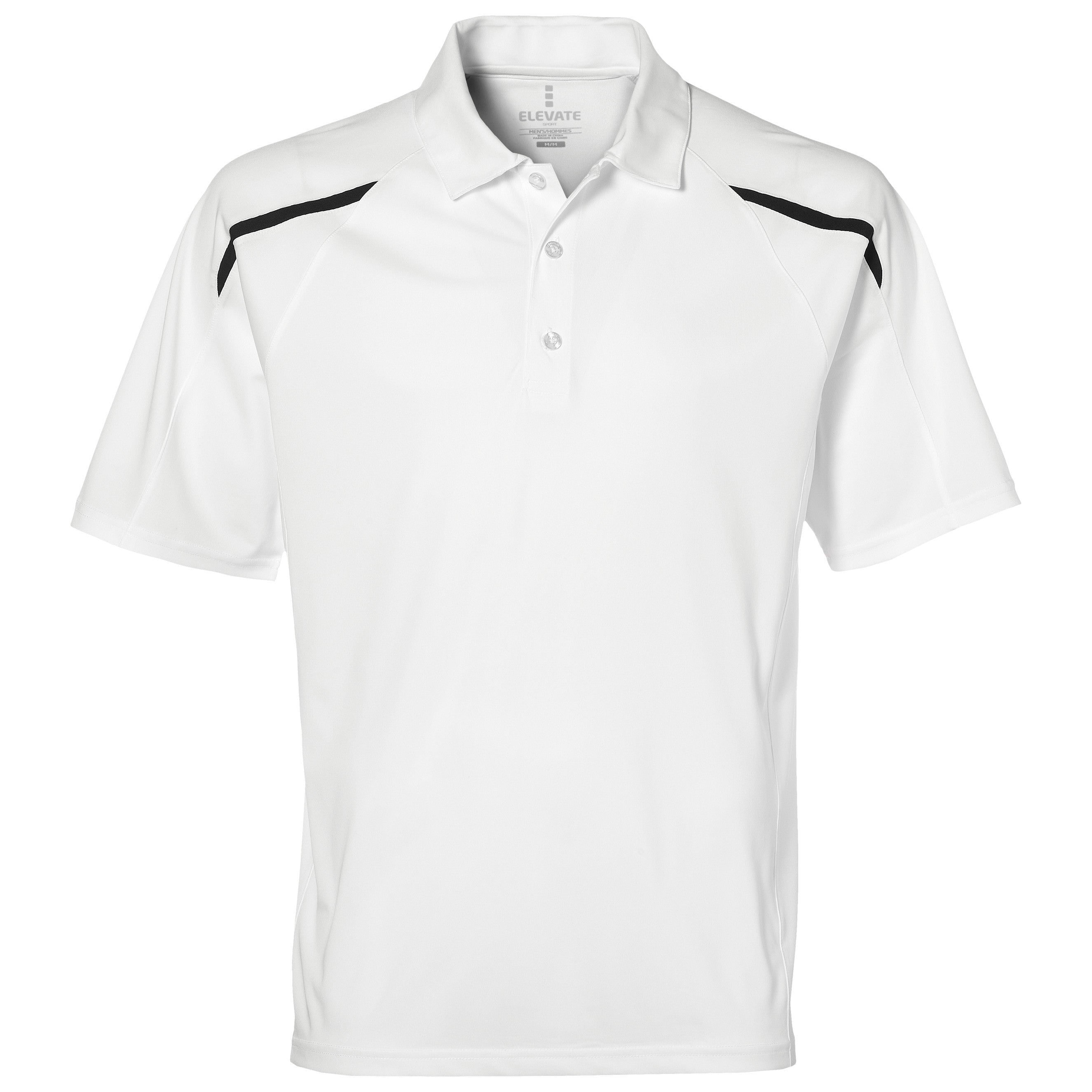 Mens Nyos Golf Shirt - White Only-L-White-W