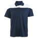 Mens Omega Golfer Navy/White / LAR / Regular - Golf Shirts