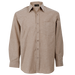 Mens Oxford Lounge Long Sleeve Tan / 3XL / Last Buy - Shirts-Corporate