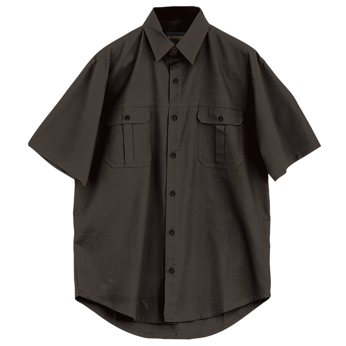 Mens Plain Bush Shirt - Shirts-Outdoor