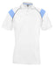Mens Score Golf Shirt - White Light Blue Only-2XL-White With Light Blue-WLB