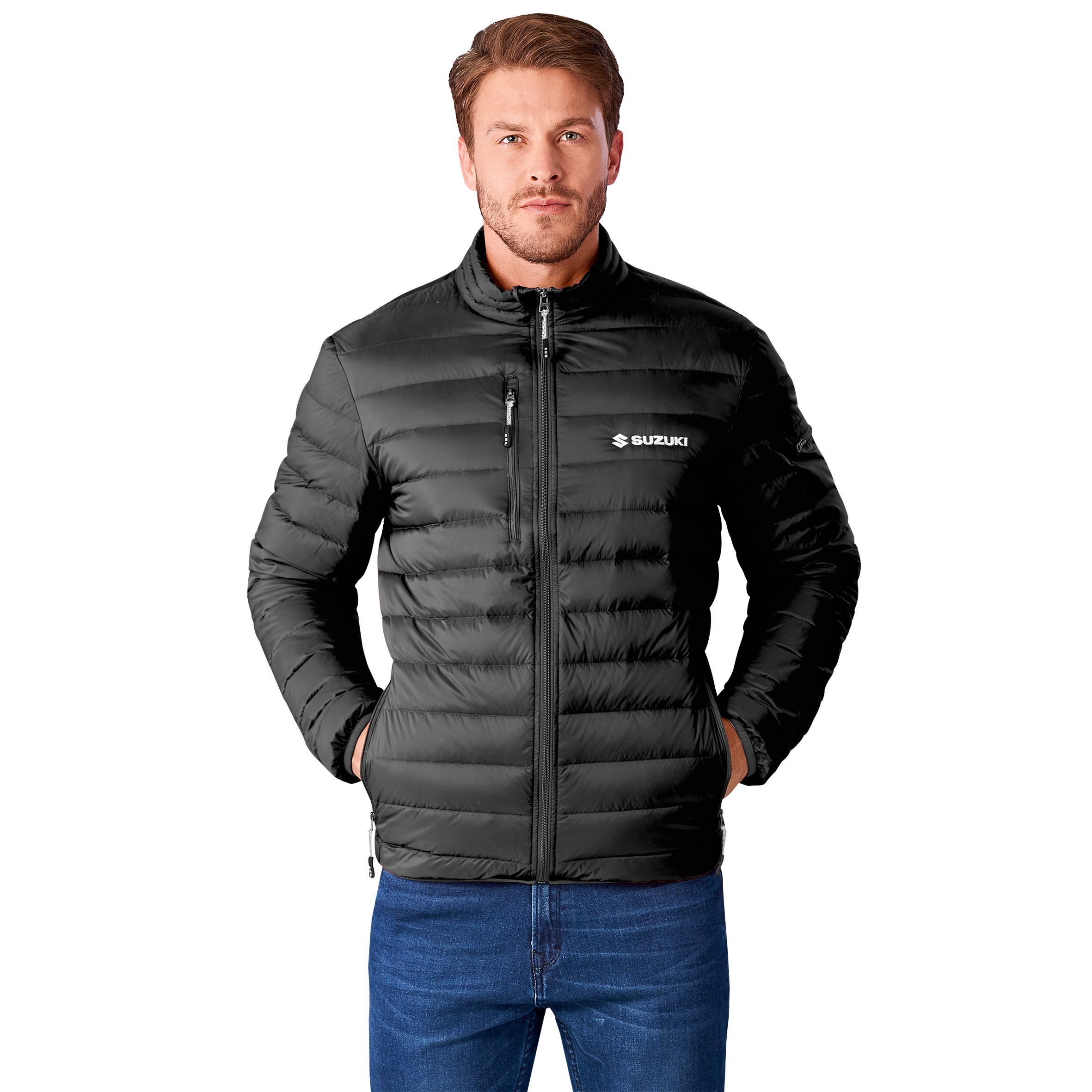 Mens Scotia Light Down Jacket-Coats & Jackets-2XL-Black-BL