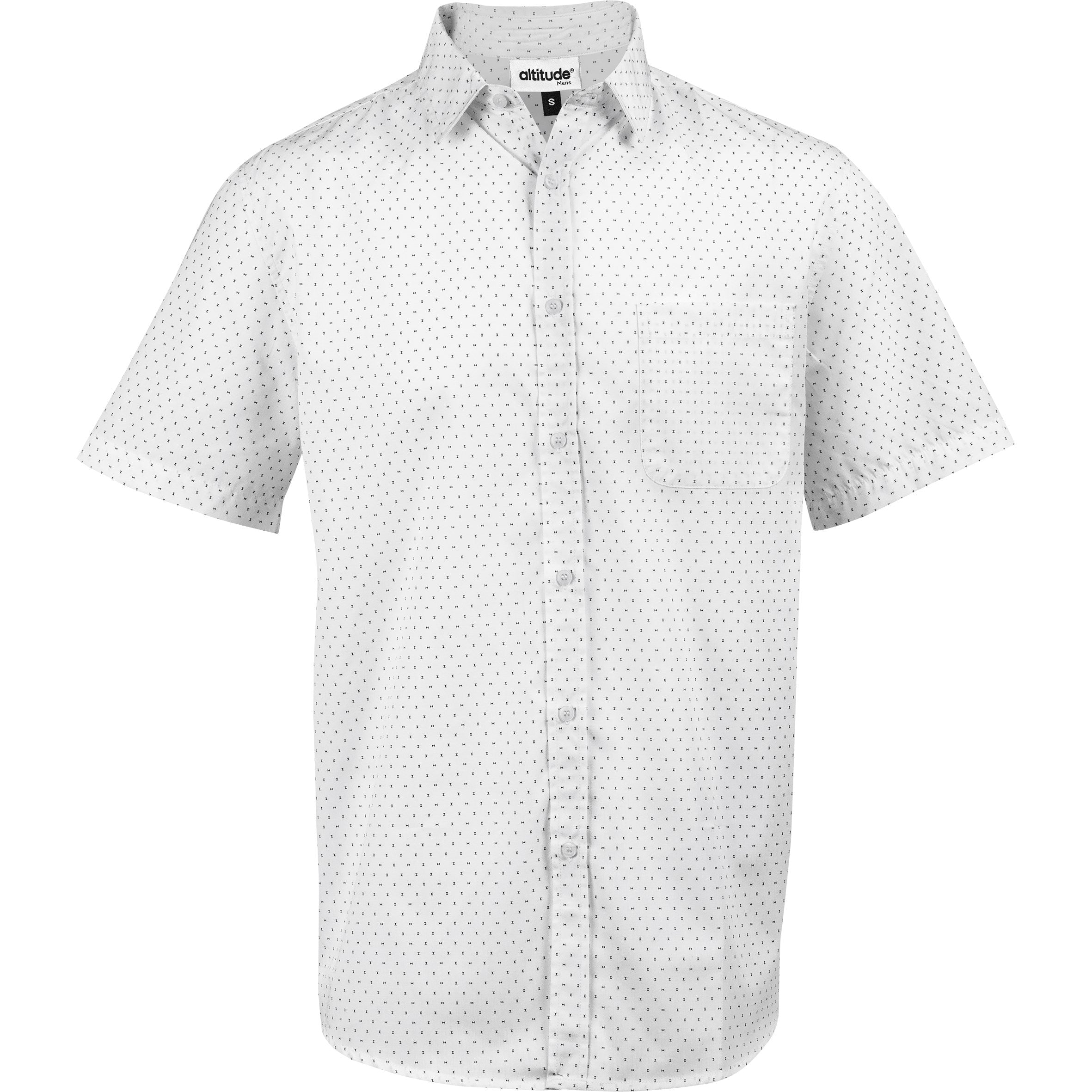 Mens Short Sleeve Duke Shirt - White Only-