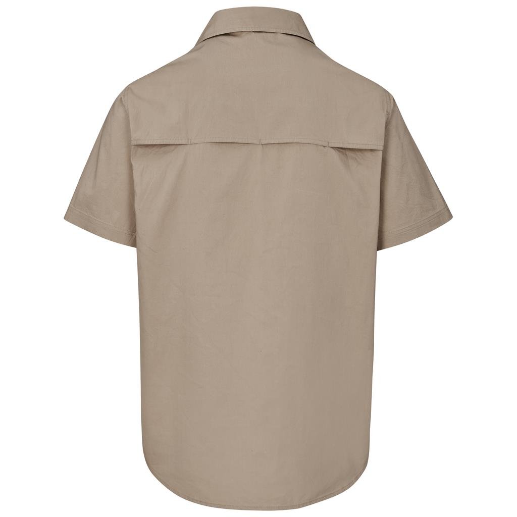 Mens Short Sleeve Mawenzi Twill Shirt - New Clothing 2025,Shirts,Utility Shirts