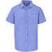 Mens Short Sleeve Oxford Shirt S / SKY BLUE - Lounge Shirts
