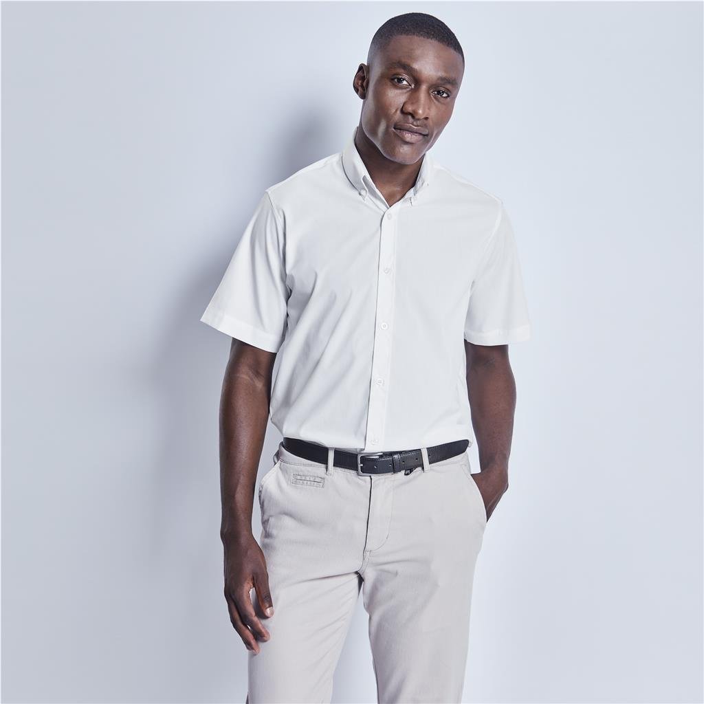 Mens Short Sleeve Sheffield Stretch Shirt - Lounge Shirts,New Clothing 2025