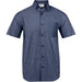 Mens Short Sleeve Viscount Shirt - Royal Blue Only-