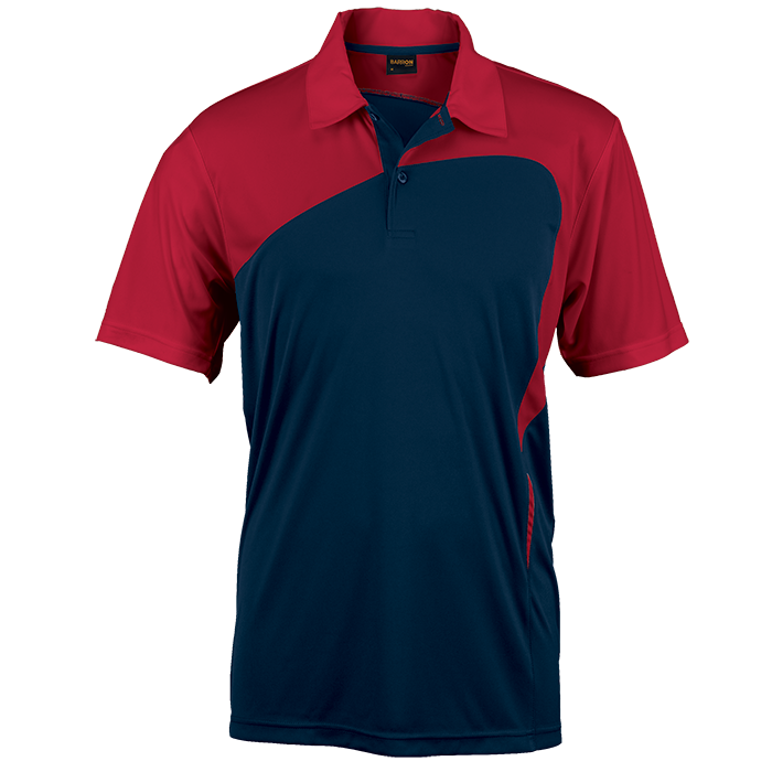 Mens Torpedo Golfer Navy/Red / SML / Regular - Golf Shirts
