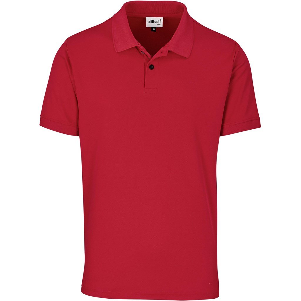 Mens Virtue Golf Shirt M / RED - Shirts