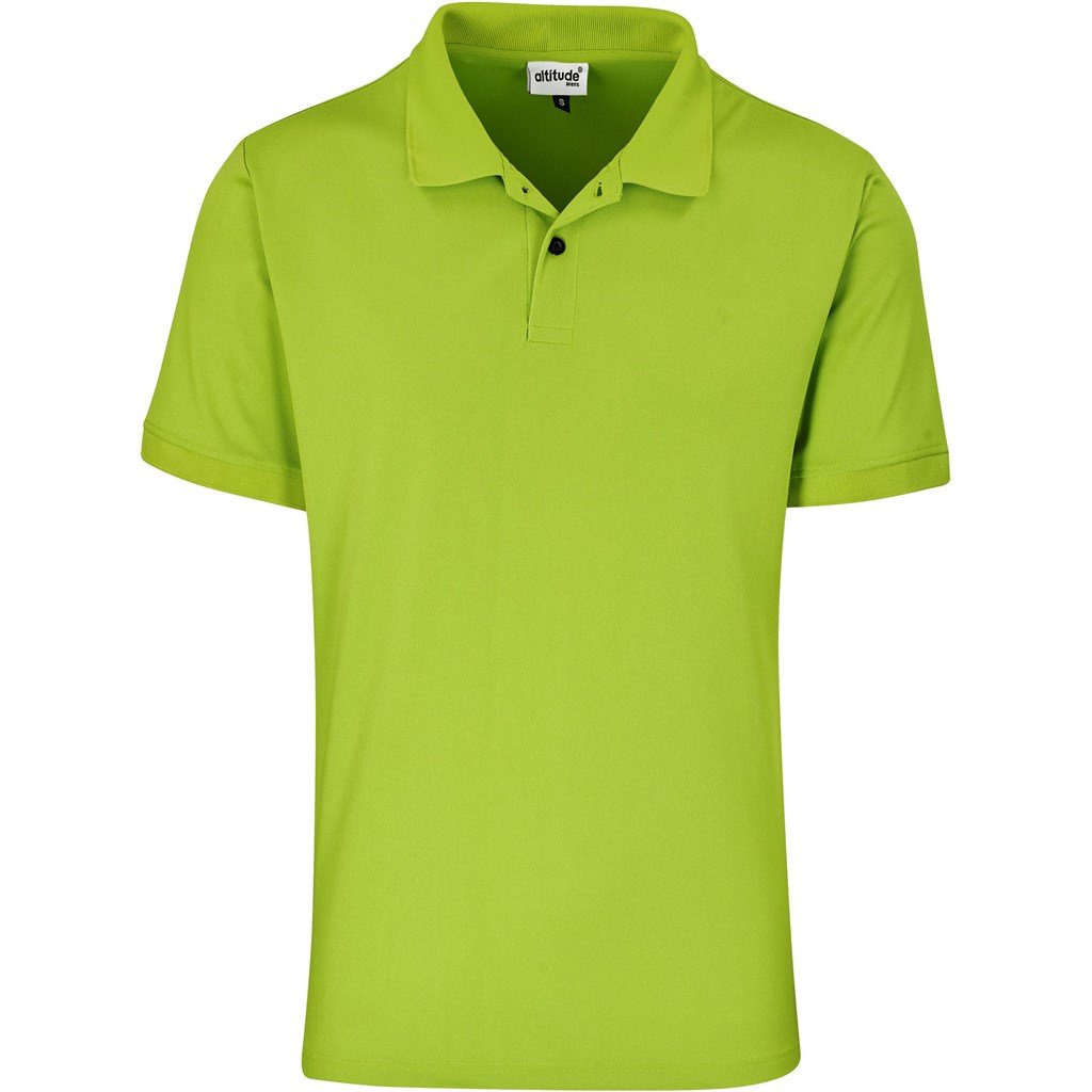 Mens Virtue Golf Shirt S / LIME - Shirts
