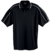 Mens X-treme Golfer Black/White / SML / Regular - Golf Shirts
