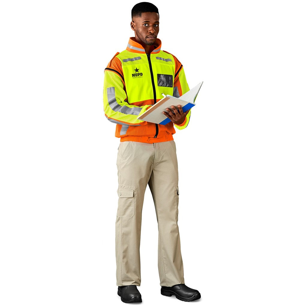 Metro Two-Tone High Visibility Reflective Zip-Off Jacket - Work Safety Protective Gear