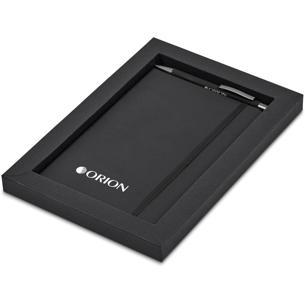 Miller Notebook & Pen Set BLACK - Sets,Notebook Sets