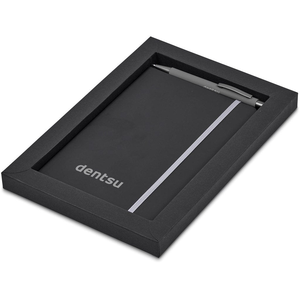 Miller Notebook & Pen Set GREY - Sets,Notebook Sets