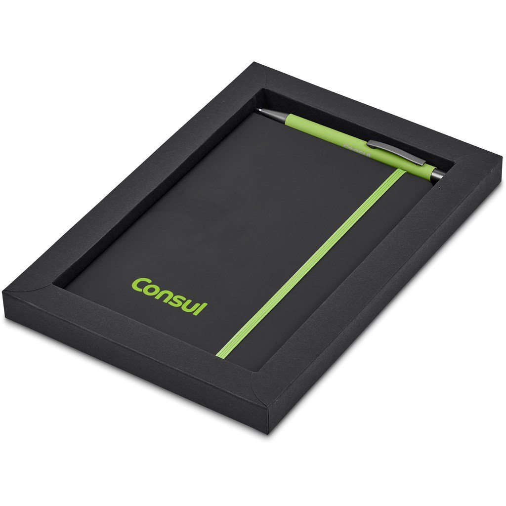 Miller Notebook & Pen Set LIME - Sets,Notebook Sets