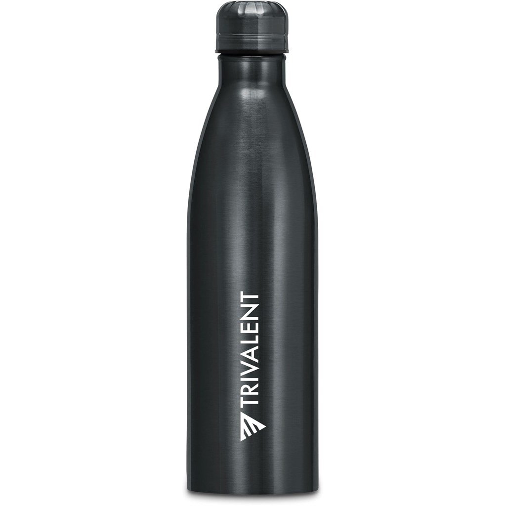 Miranda Stainless Steel Water Bottle – 1 Litre DARK GREY - Bottles,Drinkware,Drinkware