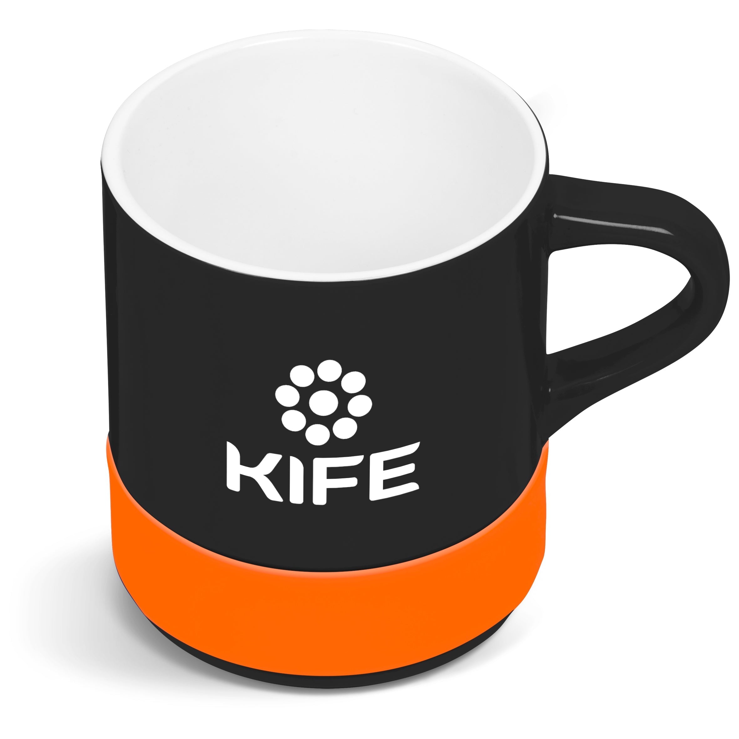 Mixalot Black Mug - 320ml Orange / O