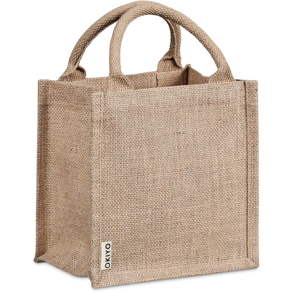Miyag Mini Jute Gift Bag NATURAL - Eco-Friendly Bags,Cotton and Bags,Shoppers Totes,Jute Products,Eco Ideas,Bags,Bags