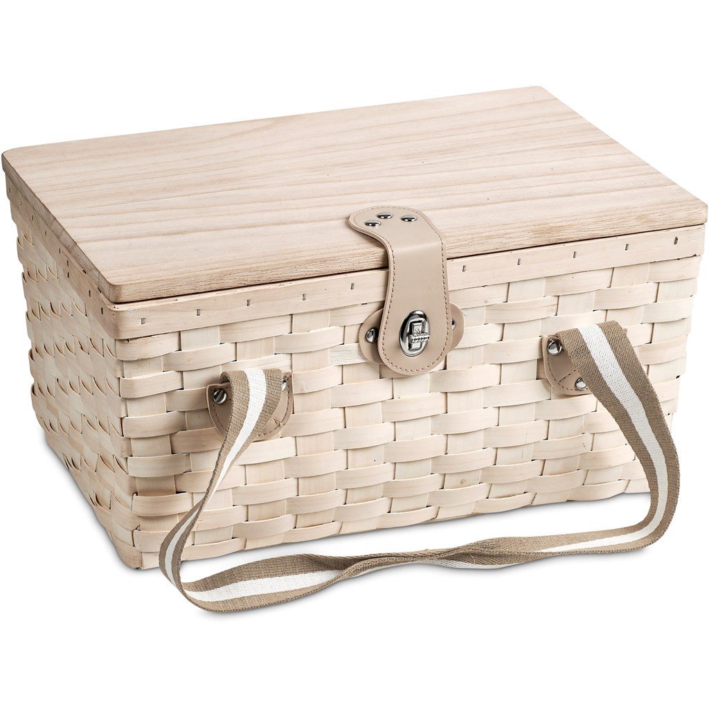 Montega 2-Person Picnic Basket NATURAL - Picnic,Ideas for Summer,Ideas the Beach,Braai Ideas,Heritage Day