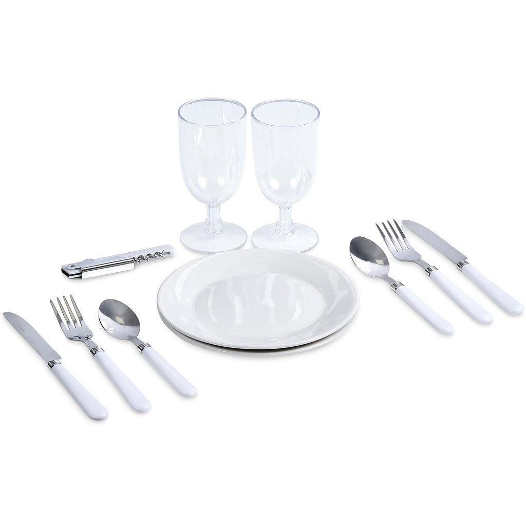 Montega 2-Person Picnic Basket NATURAL - Picnic,Ideas for Summer,Ideas the Beach,Braai Ideas,Heritage Day