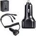 Monza 3-in-1 Fast Car Charger BLACK - On the Road,Chargers and Adaptors,Travel Essentials,Technology