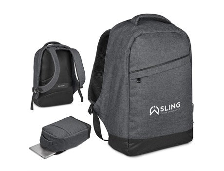 Munich Anti-Theft Laptop Backpack Dark Grey / DG2