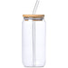 Natsu Glass & Bamboo Tumbler Straw - 500ml NATURAL - Travel Mugs and Tumblers,Glass Products,Drinkware,Full-Wrap UV Bottles