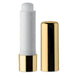 Natural Lip Balm in UV Gloss Container Gold