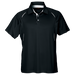 Neptune Golfer Mens Black/White / XL / Regular - Golf Shirts