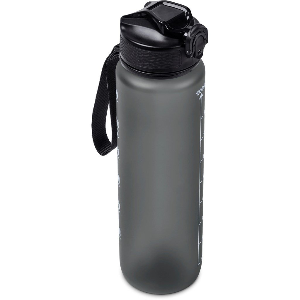 Neptune Plastic Water Bottle - 1 Litre BLACK - Bottles,Ideas for Fitness,Drinkware