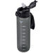 Neptune Plastic Water Bottle - 1 Litre BLACK - Bottles,Ideas for Fitness,Drinkware