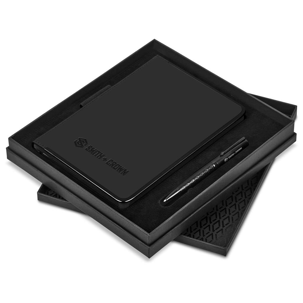 Nomikos Notebook & Pen Set BLACK - Sets,Notebook Sets,New Items