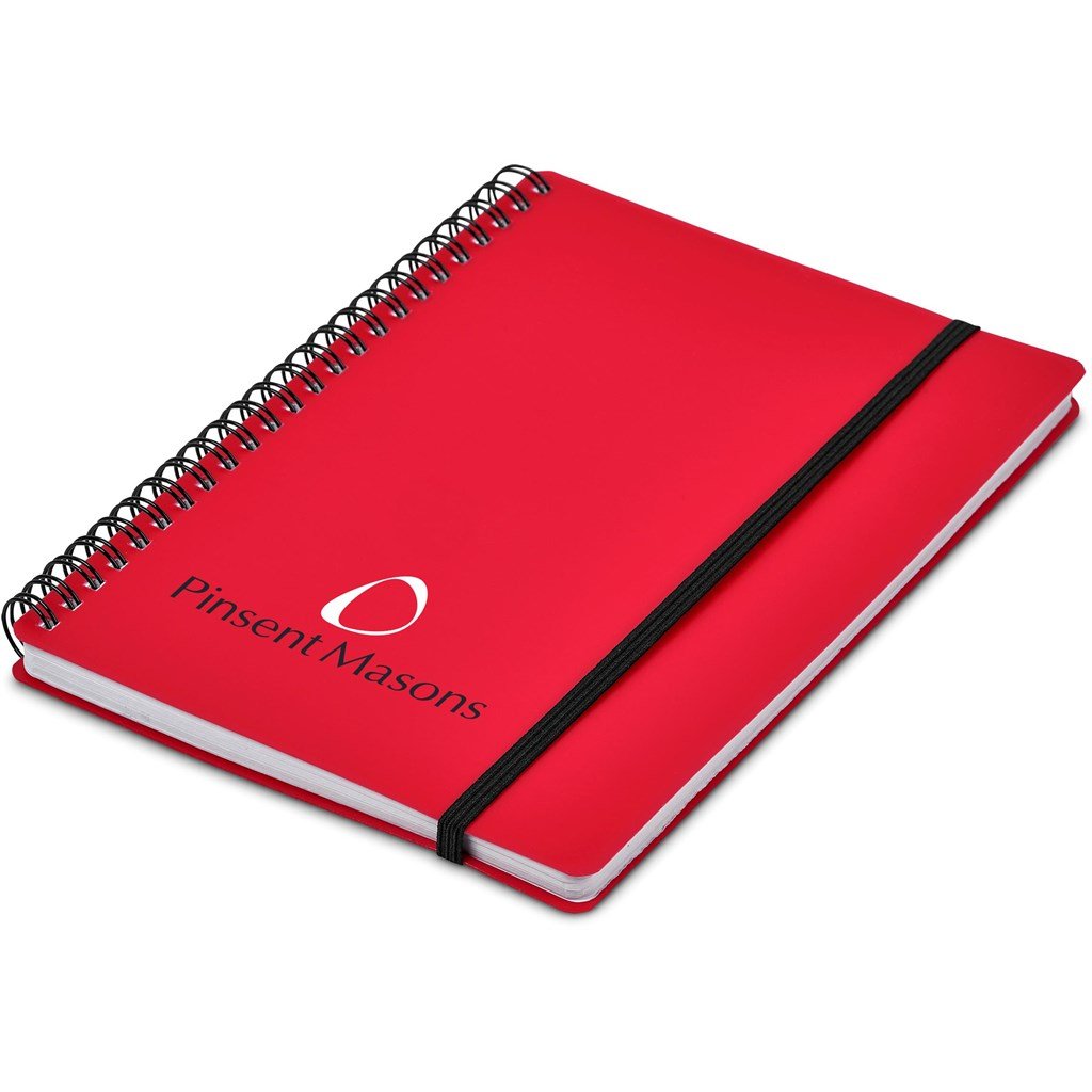 Noodle A5 Spiral Notebook RED - Notebooks,Notebooks,Ideas for Conferences