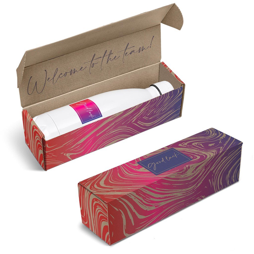 Nova Bottle in Bianca Custom Gift Box Solid White / SW