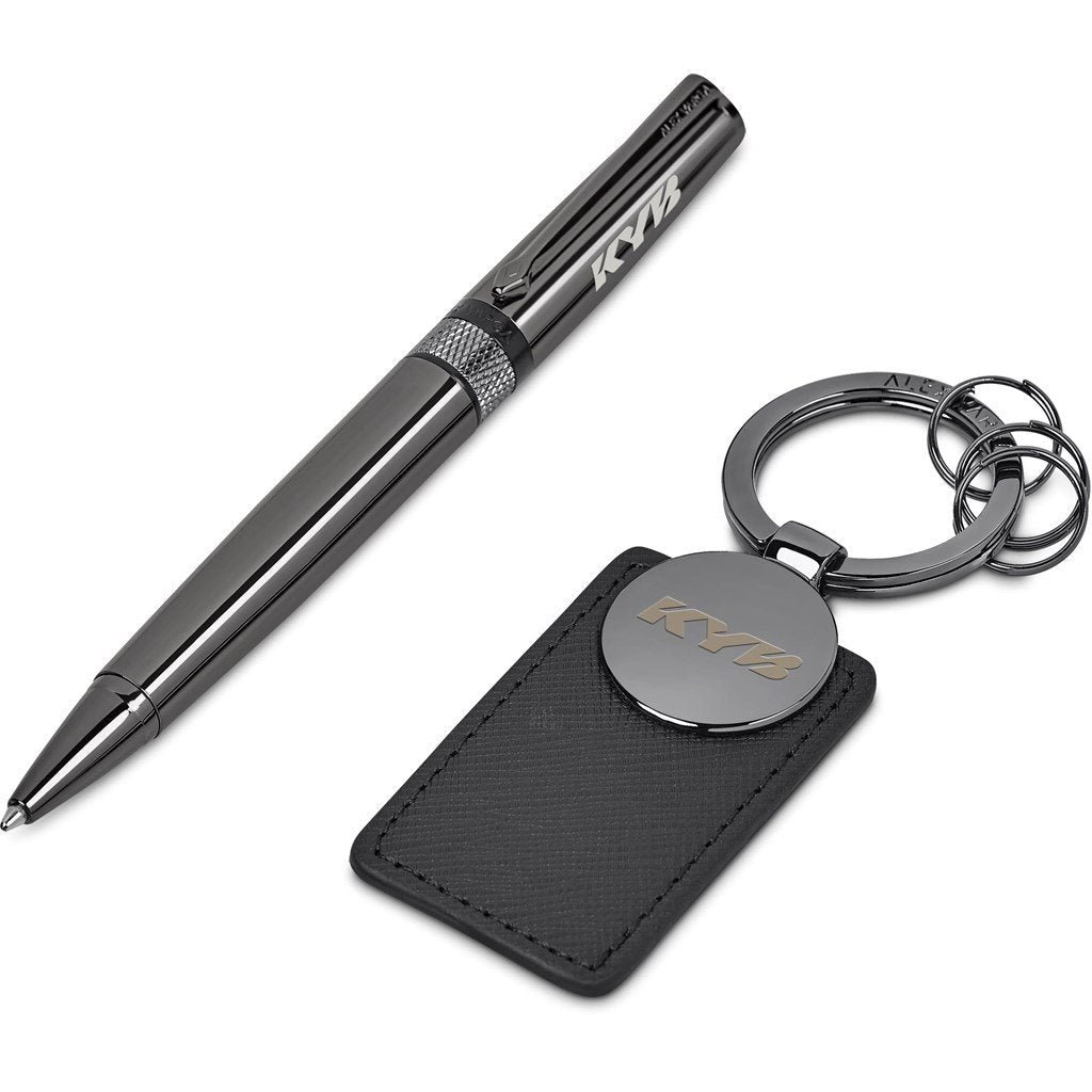 Olsson Gift Set GUN METAL - Alex Varga Premium Sets,Executive Sets