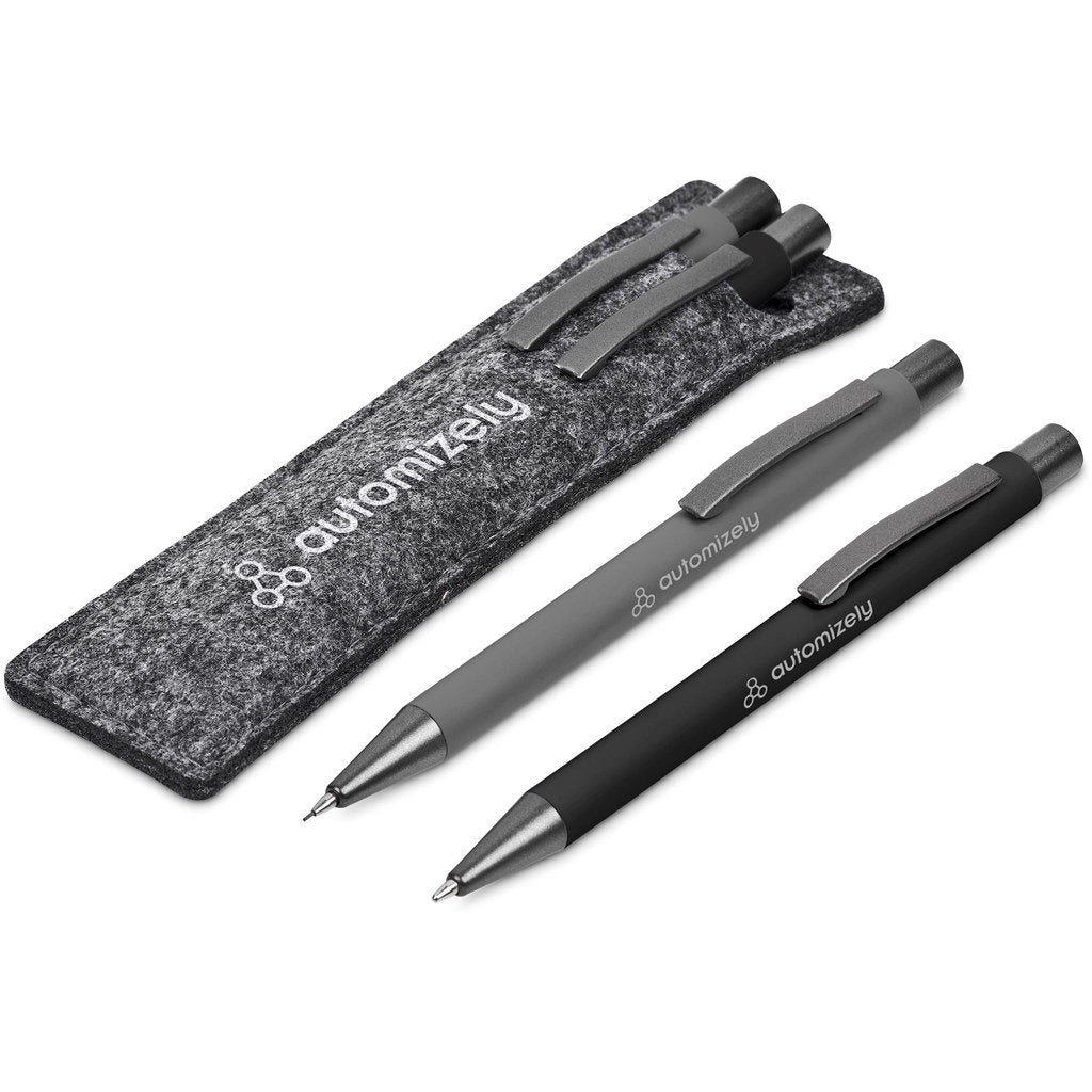 Omaha Ball Pen & Pencil Set BLACK - and Sets