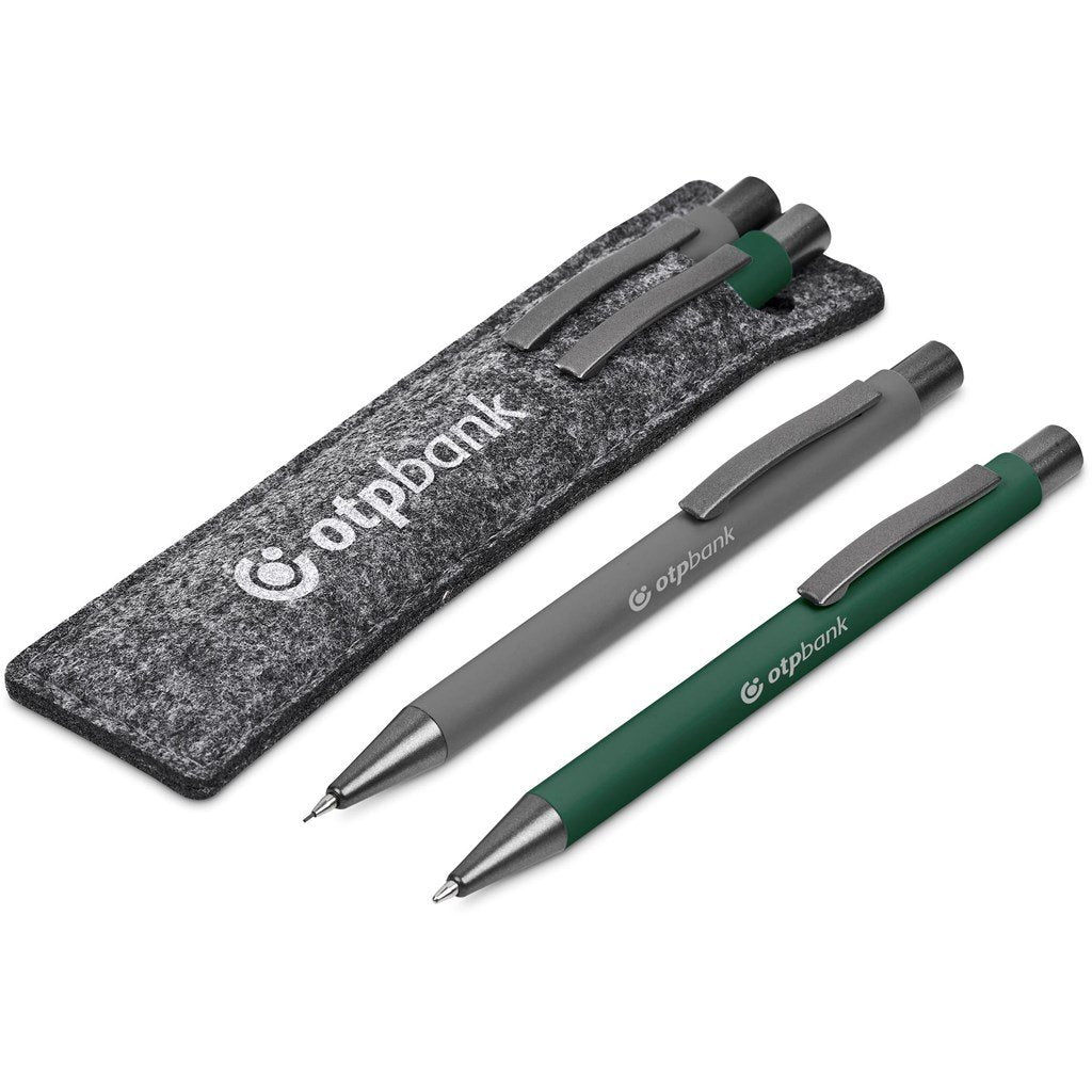 Omaha Ball Pen & Pencil Set DARK GREEN - and Sets