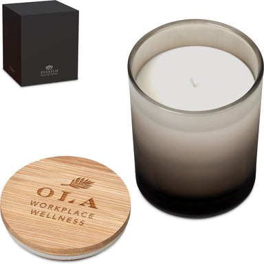 Ombre Scented Candle BLACK - Kitchen,Pamper Gifts,Glamorous Ideas,Personal Care And Pamper