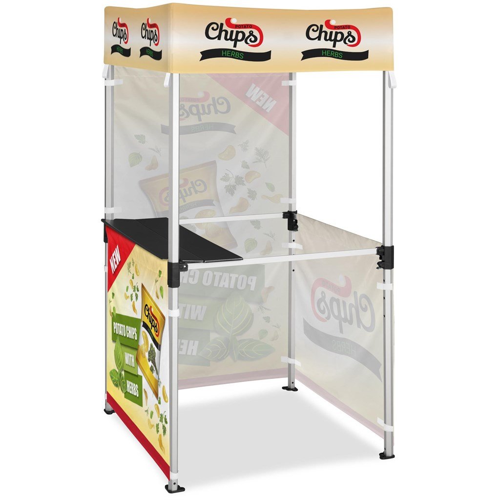 Ovation Gazebo 1 x 1m Kiosk 3H-Walls 1F-Wall - Canopies & Gazebos