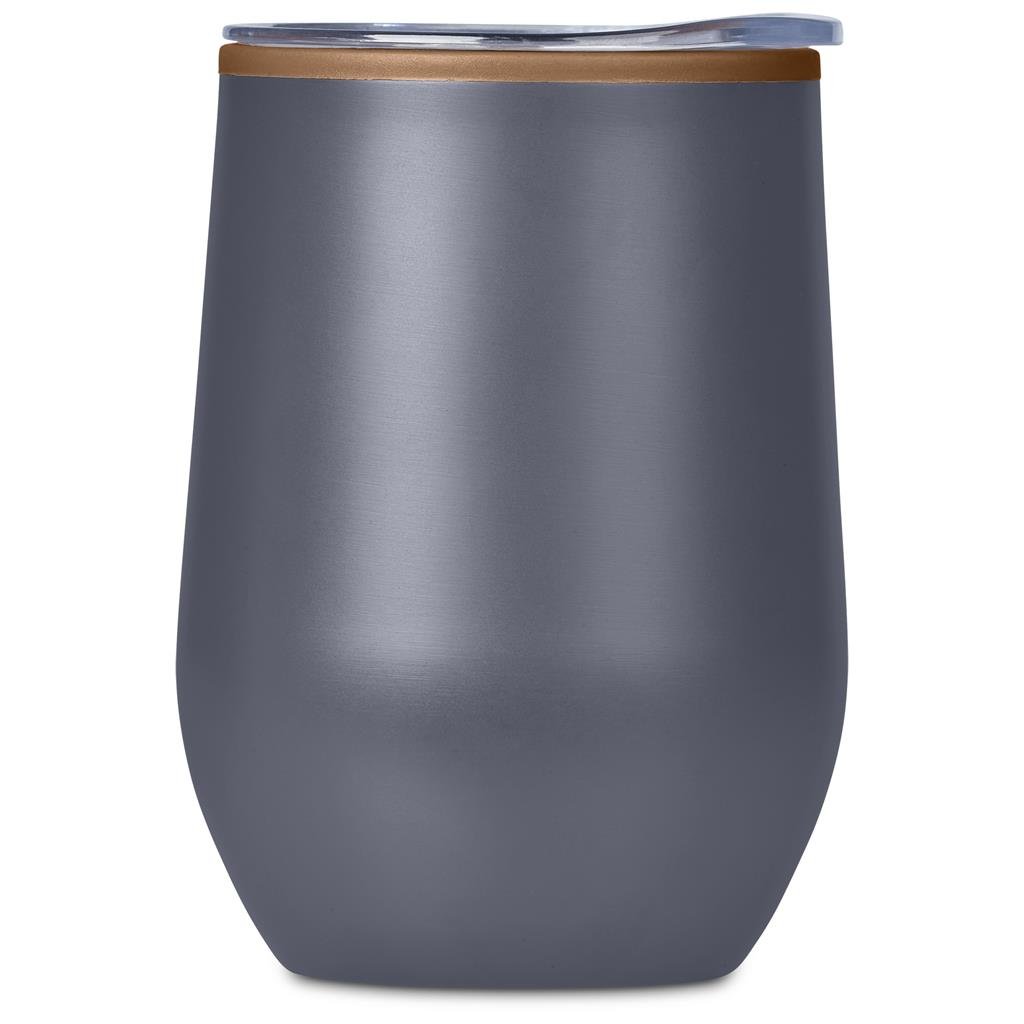Ovolo Stainless Steel & Plastic Double-Wall Tumbler – 350ml - Travel Mugs and Tumblers,Drinkware