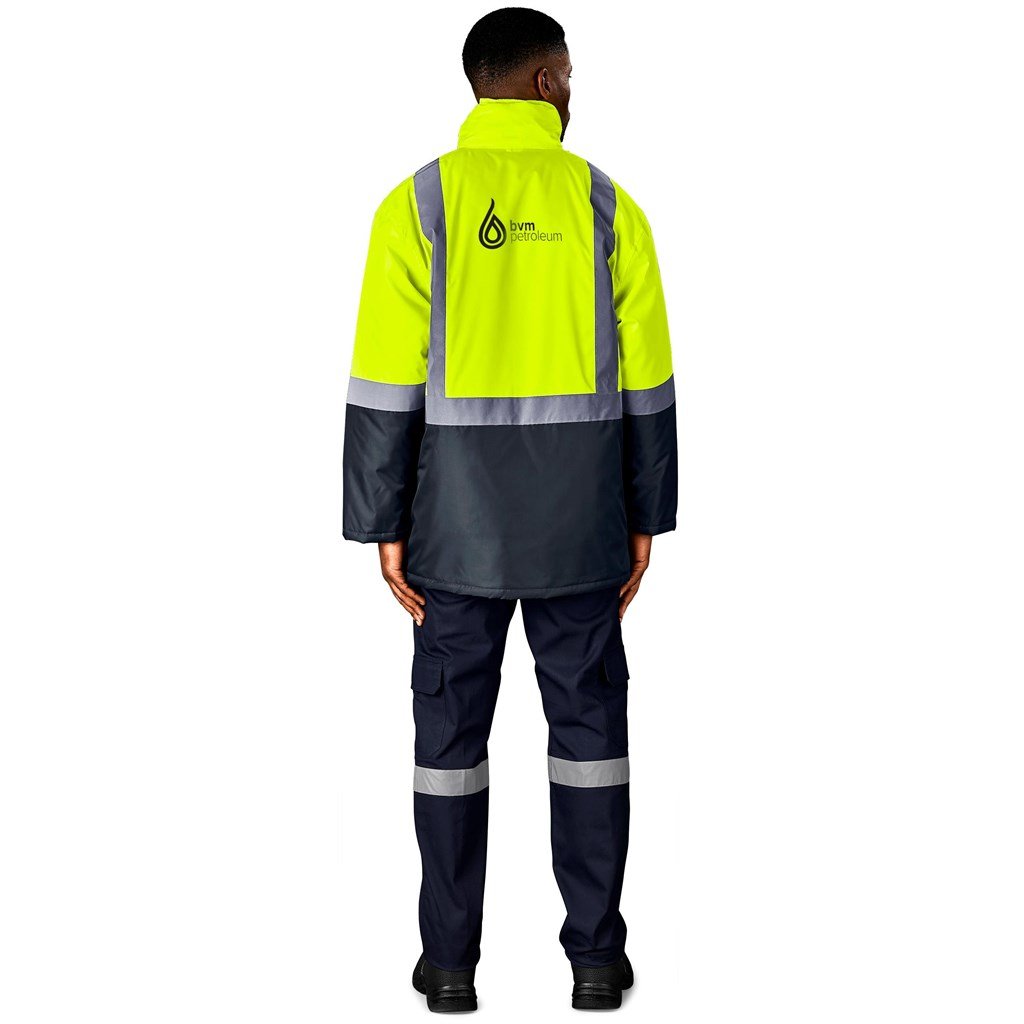 Padded Two-Tone High Visibility Reflective Jacket