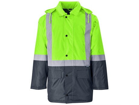 Hazard Padded Two-Tone Hi-Viz Reflective Jacket-