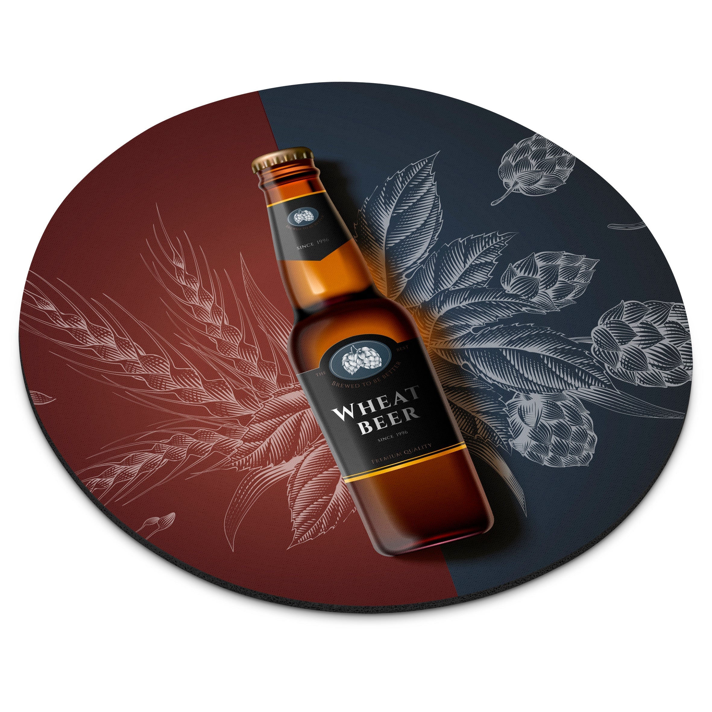 Palmos Full Colour Sublimation Coaster Solid White / SW - Coasters