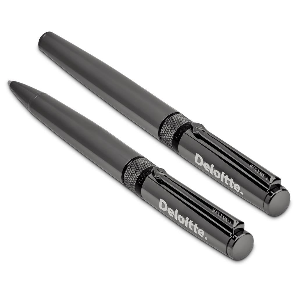 Phenom Ball Pen & Rollerball Set Gun Metal / GM - Pens