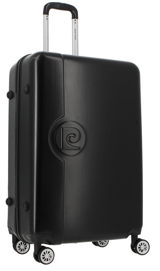 Pierre Cardin Paris Venise Black Trolley Case | Medium-Suitcases