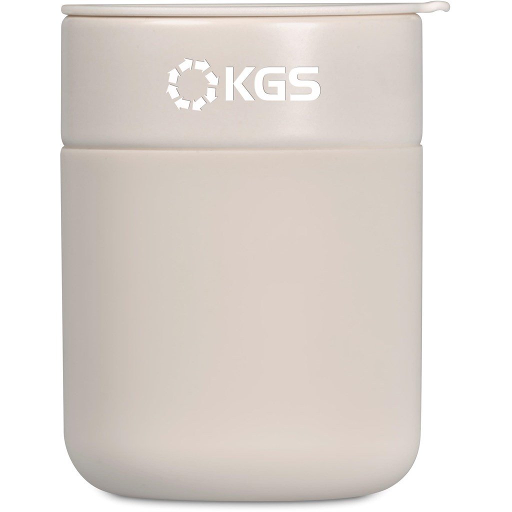 Pimlico Ceramic Coffee Tumbler – 300ml CREAM - Travel Mugs and Tumblers,Drinkware