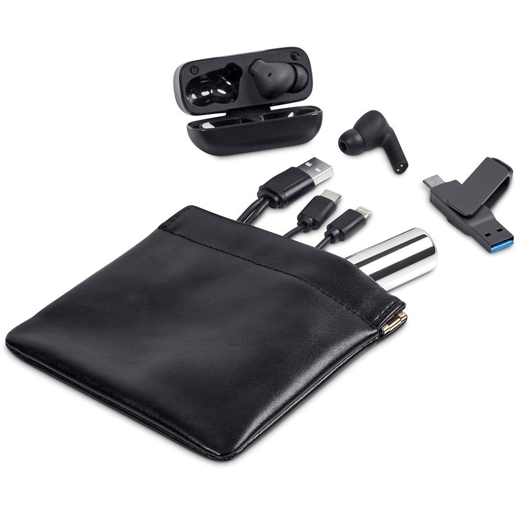 Plush PU Tech & Accessory Pouch - Pouches,Bags,Bags