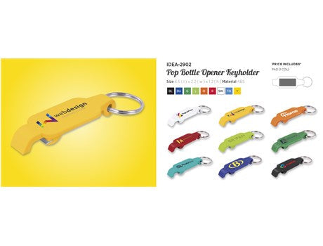 Pop Bottle Opener Keyholder-