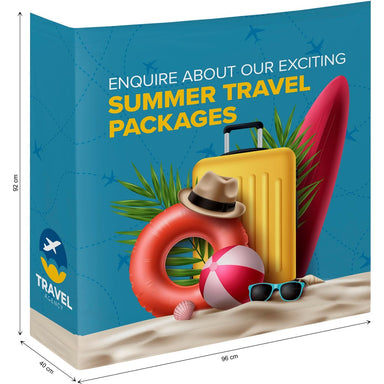 Pop Up Fabric Counter Skin - Display Skins